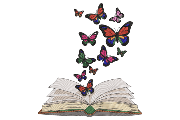 Butterflies from Book: A Seasonal Embroidery Review