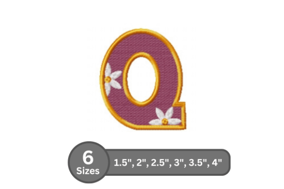 Daisy Joy Alphabet -Q: A Stylish Stitched Font Review