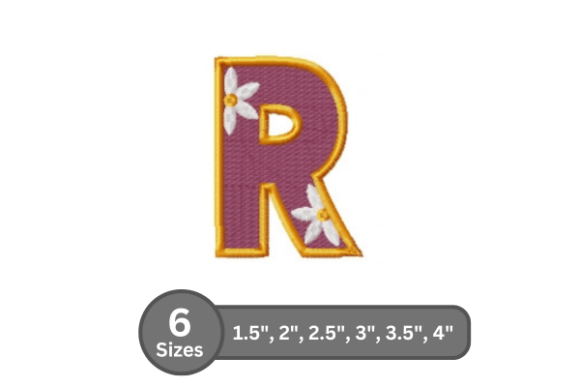Daisy Joy Alphabet -R Review for Etsy Sellers
