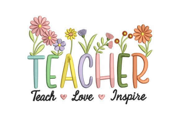 Floral Teach Love Inspire: A Designer's Review