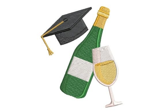 Graduation Champagne: A Festive Embroidery Review