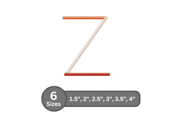 Review: Color Bar Alphabet -Z for Boutique Sweatshirts