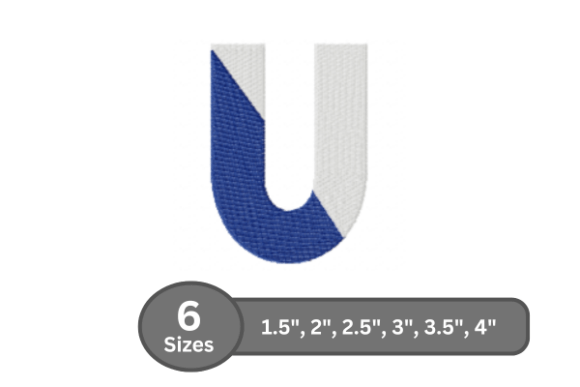 Reviewing Twin Fill Alphabet - U for Boutique Sweatshirts