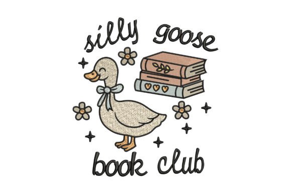 Silly Goose Book Club Embroidery: A Designer's Review