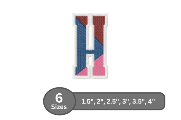 Street Varsity Alphabet - H Review for Boutique Apparel