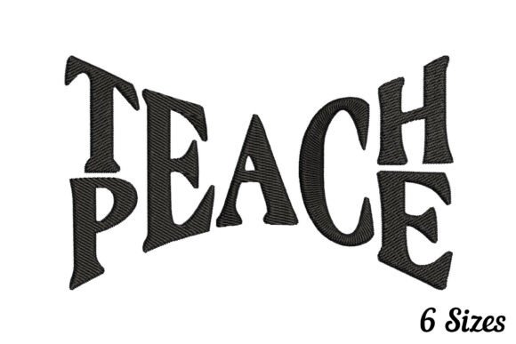 Teach Peace Quote: A Designer's Review for Business Merch