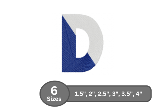 Twin Fill Alphabet - D: A Seasonal Embroidery Review