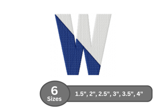 Twin Fill Alphabet - W: A Designer's Review for Real Projects